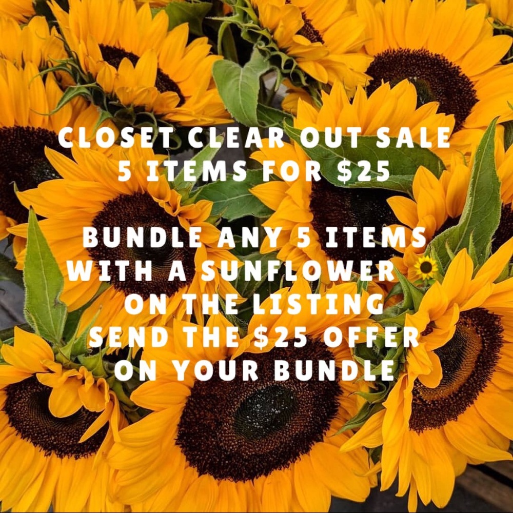 🌻5 items for 25.00🌻